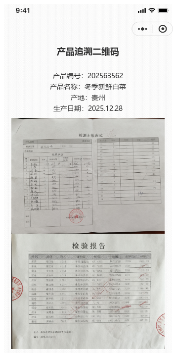 产品追溯二维码